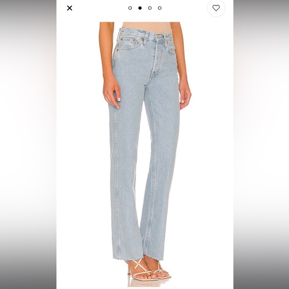 Re/Done Originals 90s High Rise Loose in Naf - Picture 1 of 8